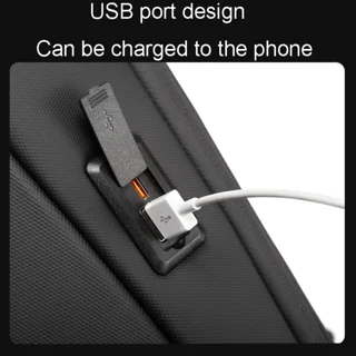 کوله پشتی اورجینال بنج مدل Bange-7251 - پورت usb