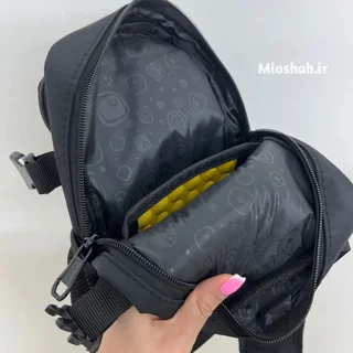 بادی بگ مردانه بزرگ مشکی کد BG3424 - ضربه گیر آیپد و گوشی