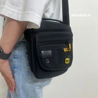 تن خور کیف دوشی اسپرت کوچک مشکی کد CAT1816