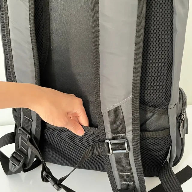 جیب توری پشتی کوله پشتی مردانه خاکستری Roncato کد BP8001