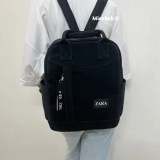 کوله دانشجویی زنانه آویزدار | کد ZARA8002 - تن خور