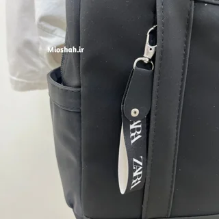 کوله دانشجویی زنانه آویزدار | کد ZARA8002 - آویز تزئینی