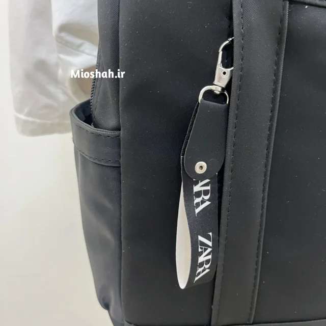 کوله دانشجویی زنانه آویزدار | کد ZARA8002 - آویز تزئینی