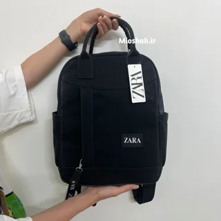 کوله دانشجویی زنانه آویزدار | کد ZARA8002 - دستگیره حمل