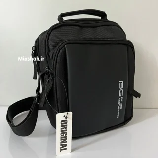کیف دوشی مردانه اسپرت BG رنگ مشکی | کد BG6002