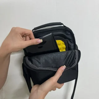 ضربه گیر گوشی موبایل کیف دوشی مردانه اسپرت BG رنگ مشکی | کد BG6002