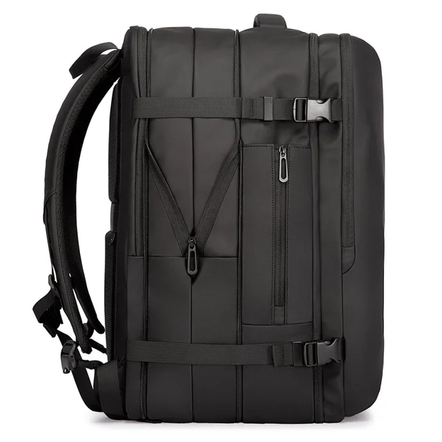 کوله پشتی مسافرتی بنج Bange BG-1909 اصل با زیپ افزایش حجم به ۴۵ لیتر
