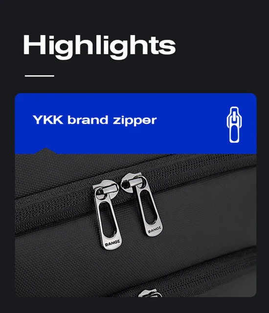 سرزیپ های YKK کوله پشتی بنج BG-2953
