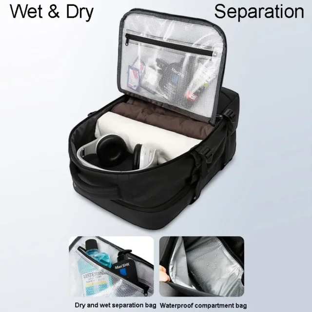 جیب وسایل خیس و مرطوب کوله پشتی مسافرتی بنج BG-2892