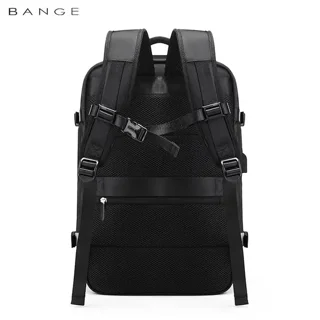 نمای پشت و جیب ضدسرقت کوله پشتی لپ‌تاپ ۱۷ اینچ بنج BG-1800 اصل
