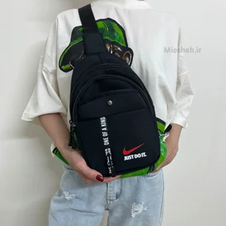 بادی بگ دیبا مدل just do it مشکی کد diba002