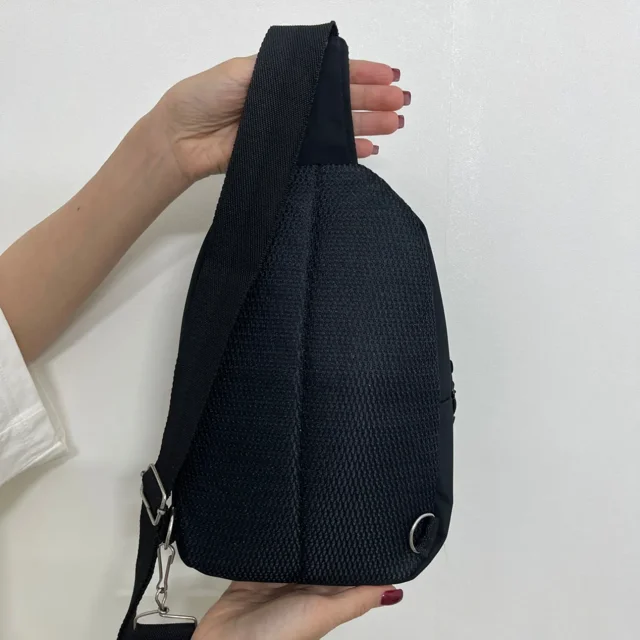 پشت بادی بگ دیبا مدل BG طوسی مشکی - کد diba004